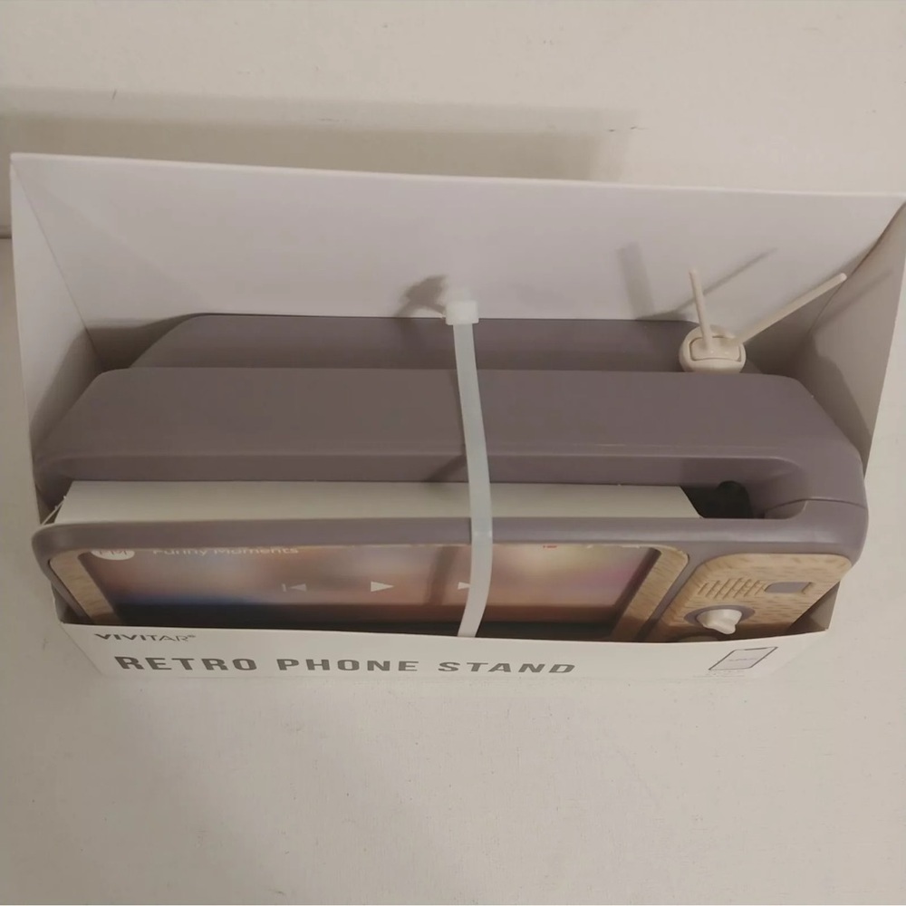 New! Target 2023 Bullseye Playground Retro TV Stand Holder Color Purple - Picture 2 of 5